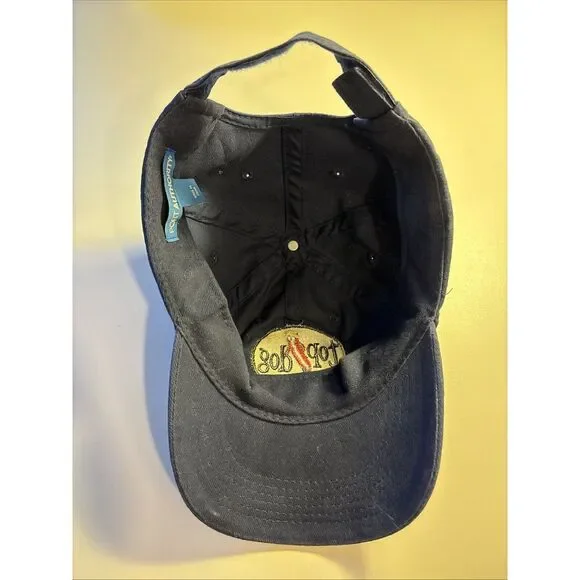 Port Authority Top Dog Baseball Hat, Navy With Yellow/Red Image, Adjustable - Picture 2 of 2